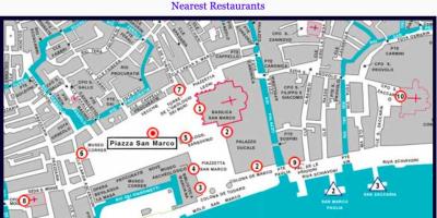 Карта Венеции Пьяцца