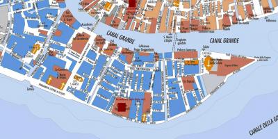 Карта заттере Венеция 