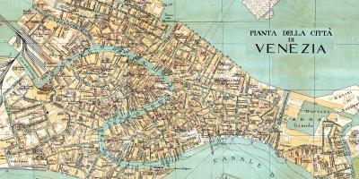 Античная карте Венеции